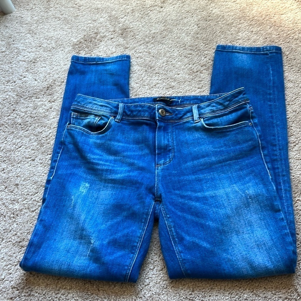 Massimo Dutti Slim Crop Jeans
